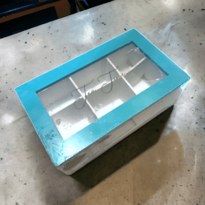 Caja de Té Madera 6 Divisiones - vista 4