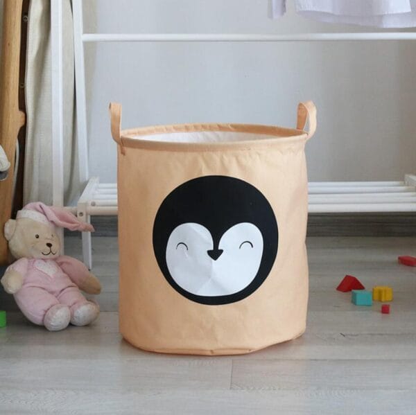 Cesto-para-la-ropa-con-dibujos-de-conejos-y-oso-cesto-de-almacenaje-de-ropa-decoraci Cesto-para-la-ropa-con-dibujos-de-conejos-y-oso-cesto-de-almacenaje-de-ropa-decoraci