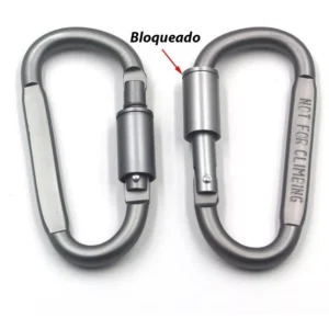 Gancho Con Hebilla De Bloqueo LLavero Para Mochila Bolso - vista 5