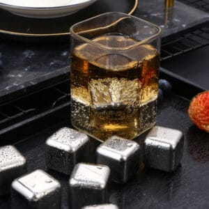 Kit Cubitos de Hielo de Acero Instantáneos Metal Enfriadores - vista 3