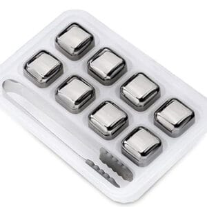 Kit Cubitos de Hielo de Acero Instantáneos Metal Enfriadores - vista 7