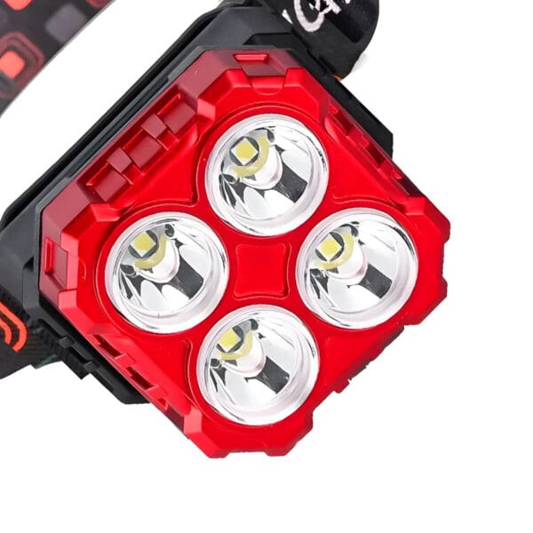 Linterna Frontal Cabeza Rojo 3 Linterna Frontal Cabeza Rojo 3