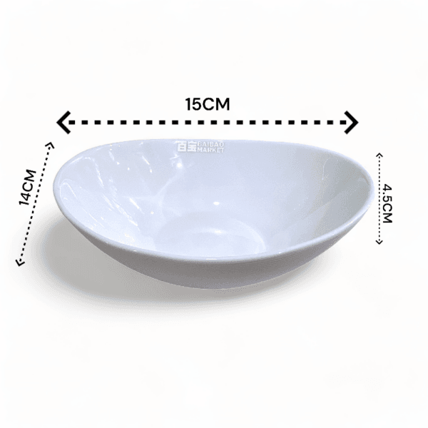bowl ovalada blanco medida bowl ovalada blanco medida