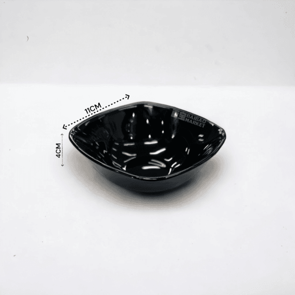 compotera cuadrado negro chico Medida compotera cuadrado negro chico Medida