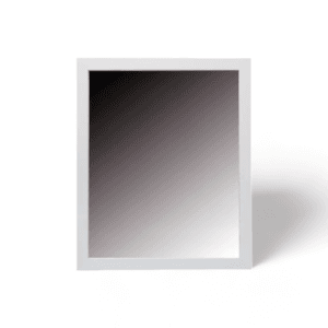 Espejo Para Colgar 35x45 Cm Marco De Madera - vista 3