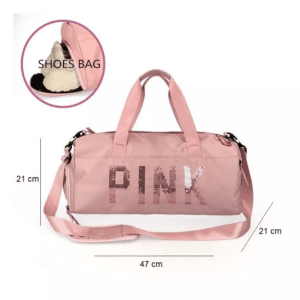 Bolso Deportivo Pink Lentejuelas - vista 2