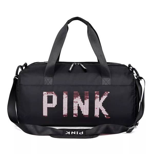 Bolso grande de tela PINK  Victoria secret pink bags, Bags