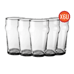 Vaso X6 Vidrio Bruselas 560Ml