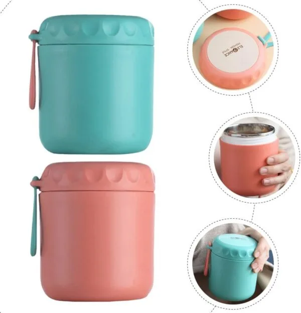 Lunchera Termica 430ML Acero Inoxidable Conservadora