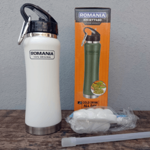 Botella Romania Termica Acero Inoxidable 650ml Con Pico - vista 4