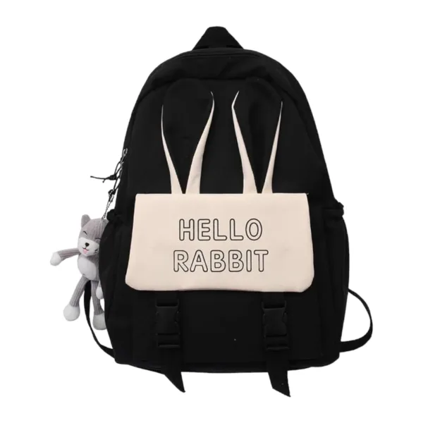 Mochila Escolar Urbana Hello Rabbit Kawaii