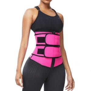 Faja Corset Termica Modeladora Con Cierre Y Doble Compresion