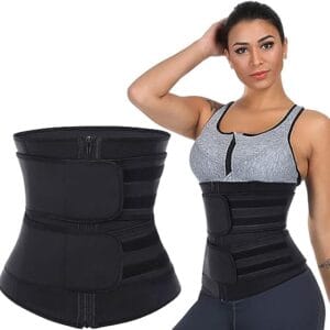 Faja Corset Termica Modeladora Con Cierre Y Doble Compresion - vista 2
