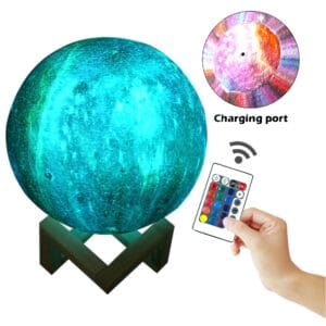 Lampara Led Planeta Con Base Usb - vista 4