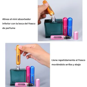 como agregar perfumero recargable