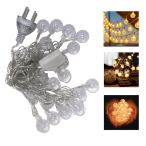 Guirnalda de Luces LED 28 Bombillas de Cristal Burbujas (Luz Cálida) - vista 2