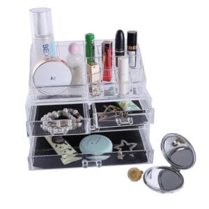 Organizador De Cosmeticos Acrilico Transparente - vista 3