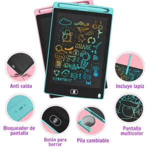 Pizarra Tabla Magica 8.5 LCD Dibujar Escribir Estudiar