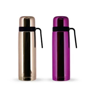 Termo 1L Acero Inoxidable Doble Capa Con Manija
