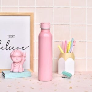 Botella Aluminio Deportiva Para Agua Lisa 500cc - vista 2