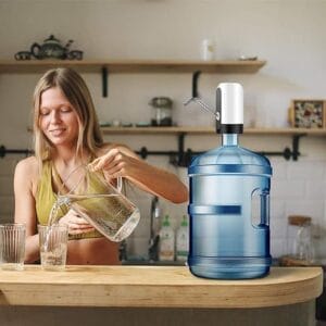 Dispenser Automatico De Agua Bomba de Agua Eléctrica Recargable Para Bidón - vista 2