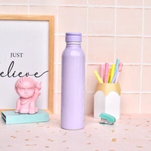 Botella Aluminio Deportiva Para Agua Lisa 500cc - vista 4