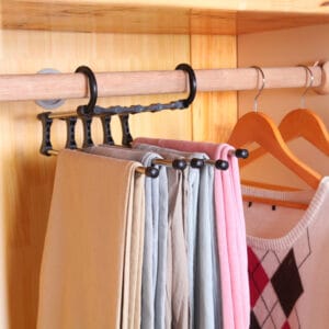 Percha Extensible Multiuso Organizador Múltiple Placard - vista 3