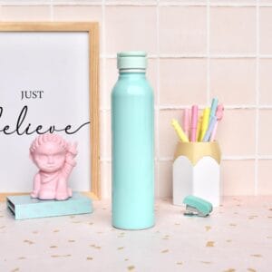Botella Aluminio Deportiva Para Agua Lisa 500cc - vista 3