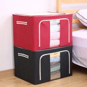 Bolso Organizador De Ropa Plegable Con Visor - vista 6