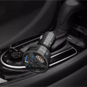 Cargador Adaptador Auto 55W Tipo C + USB Quick Charger 3.0 12V - vista 2