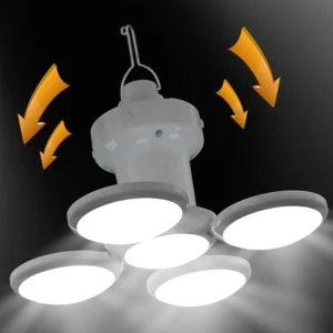 Lampara Solar Colgante Recargable 5 Funciones Camping - vista 5