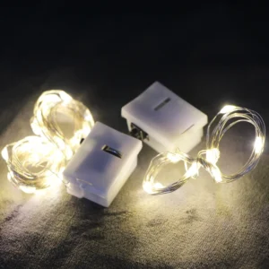 Luces Calidas Alambre Microled Tira Cable Cobre 3M - vista 4