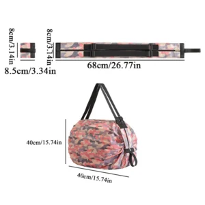 Bolso Portátil Plegable Gran Capacidad Bolsa De Compras - vista 5