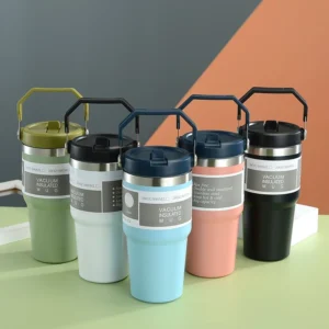 Vaso Termico 600ML Acero 304 Pico Con Manija - vista 2