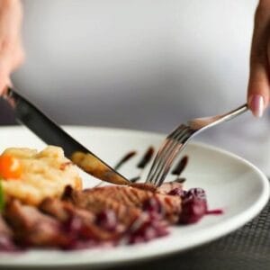 Cuchillo De Mesa Set X3 Acero Inoxidable - vista 2