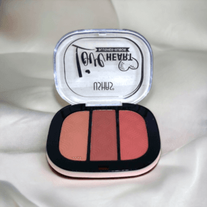 Rubor 3 Colores Love Heart Ushas - vista 2