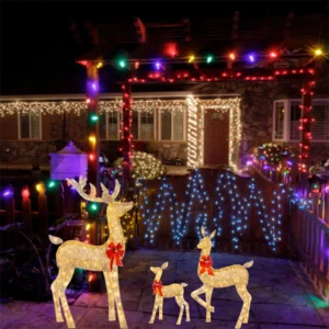 Guirnalda Led Luces Multicolores 3mts Enchufe - vista 3