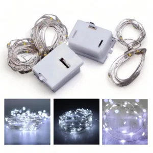 Luces Frias Microled Tira Led Alambre Cable Cobre 3M