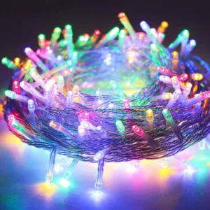Guirnalda Led Luces Multicolores 3mts Enchufe - vista 2