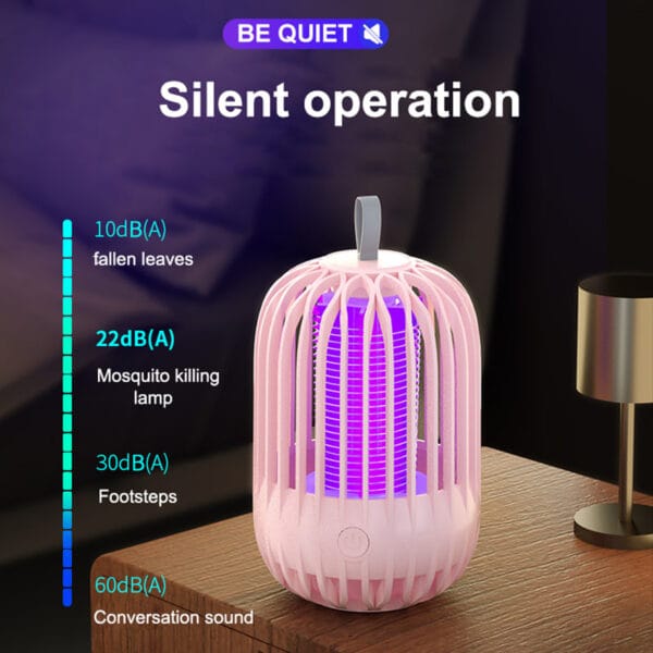 Lámpara Eléctrica Para Matar Mosquitos Luz Nocturna Portátil 5 Lámpara Eléctrica Para Matar Mosquitos Luz Nocturna Portátil 5