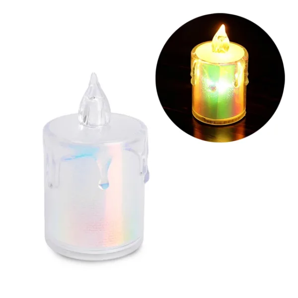 Vela de luz led con pilas