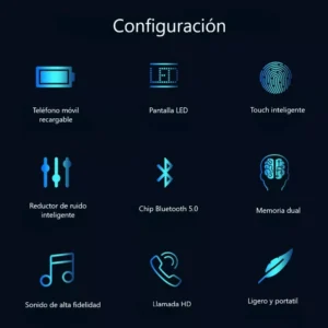 Auriculares Inalambricos Con Estuches Recargable Bluetooth F9 - vista 10