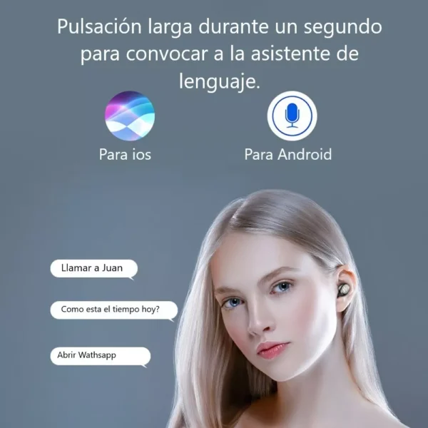 auriculares inalambricos negro F9 4 auriculares inalambricos negro F9 4