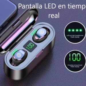Auriculares Inalambricos Con Estuches Recargable Bluetooth F9 - vista 2