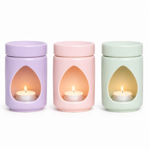 Hornito Recto Pastel Hornillo Esencias Ceramica