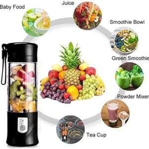 Botellas Mezclador Portátil eléctrico USB Para hacer Jugos Frutas - vista 2