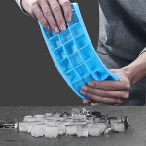 Molde De Silicona Para Freezer Hielo Chocolate - vista 2