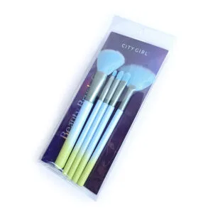 Set de 5 Brochas Para Maquillaje City Girl XF-26060