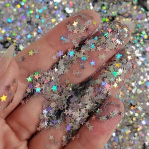 Set Glitter Estrella 12 unidades - vista 2