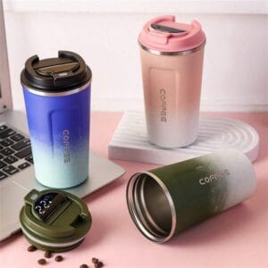 Vaso Termico Inteligente para Cafe Vacuum Cup Coffee 500ML - vista 11
